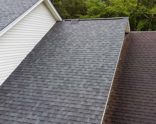Shingled roof